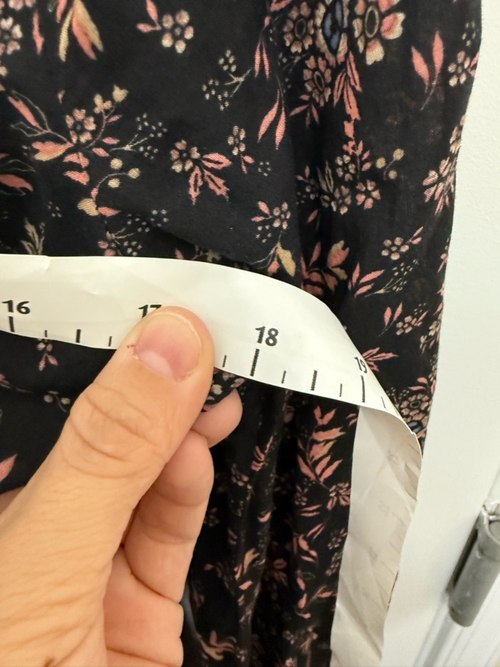Madewell Christy Dawn Tallulah Tie Back Black Floral Midi Dress Size Small - Picture 10 of 10